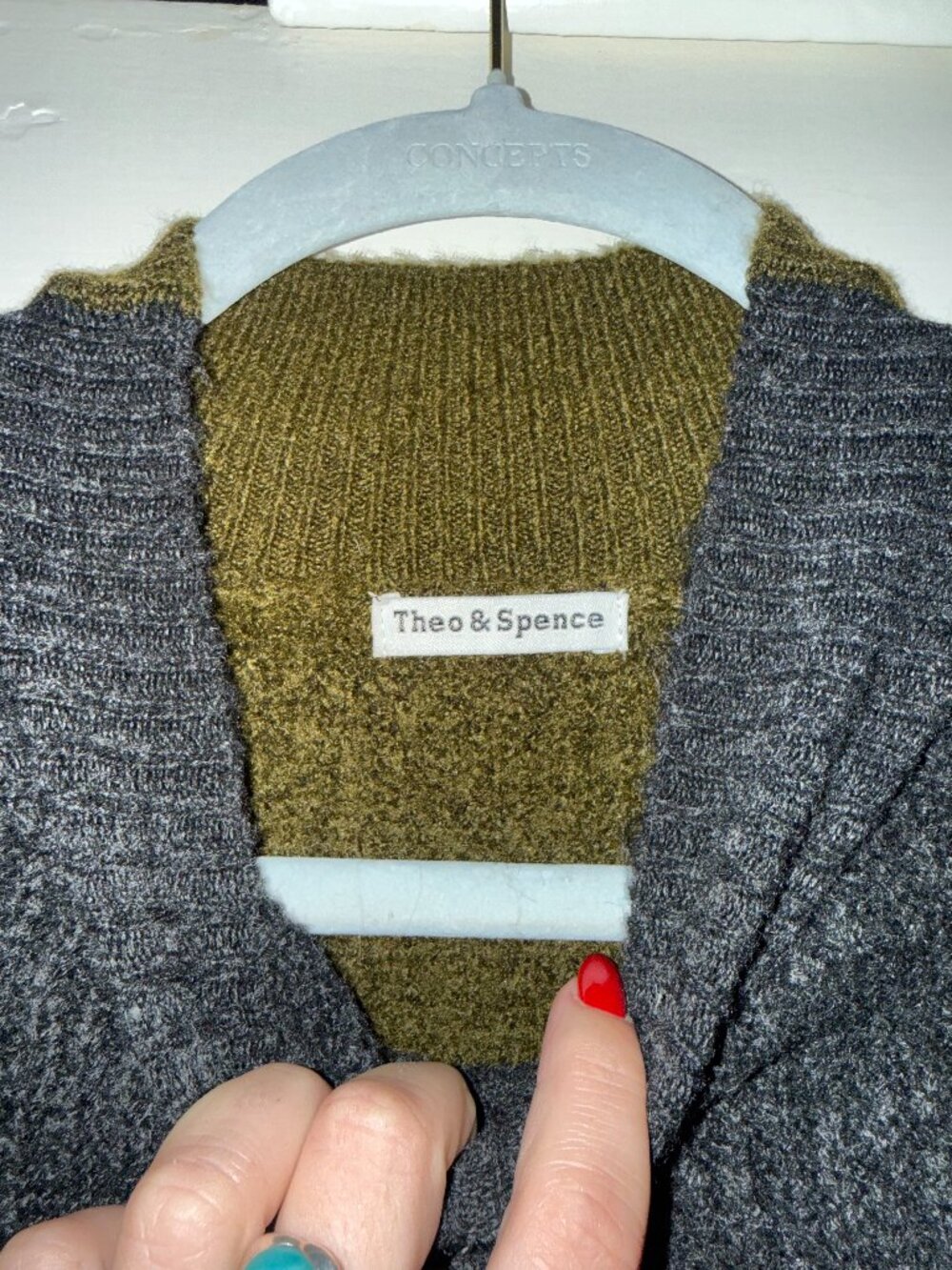 Theo Spence sweater